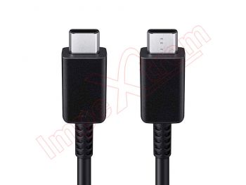 Cable de datos Samsung EP-DN975BBE negro USB tipo C a USB tipo C, 1 metro de longitud, en blister